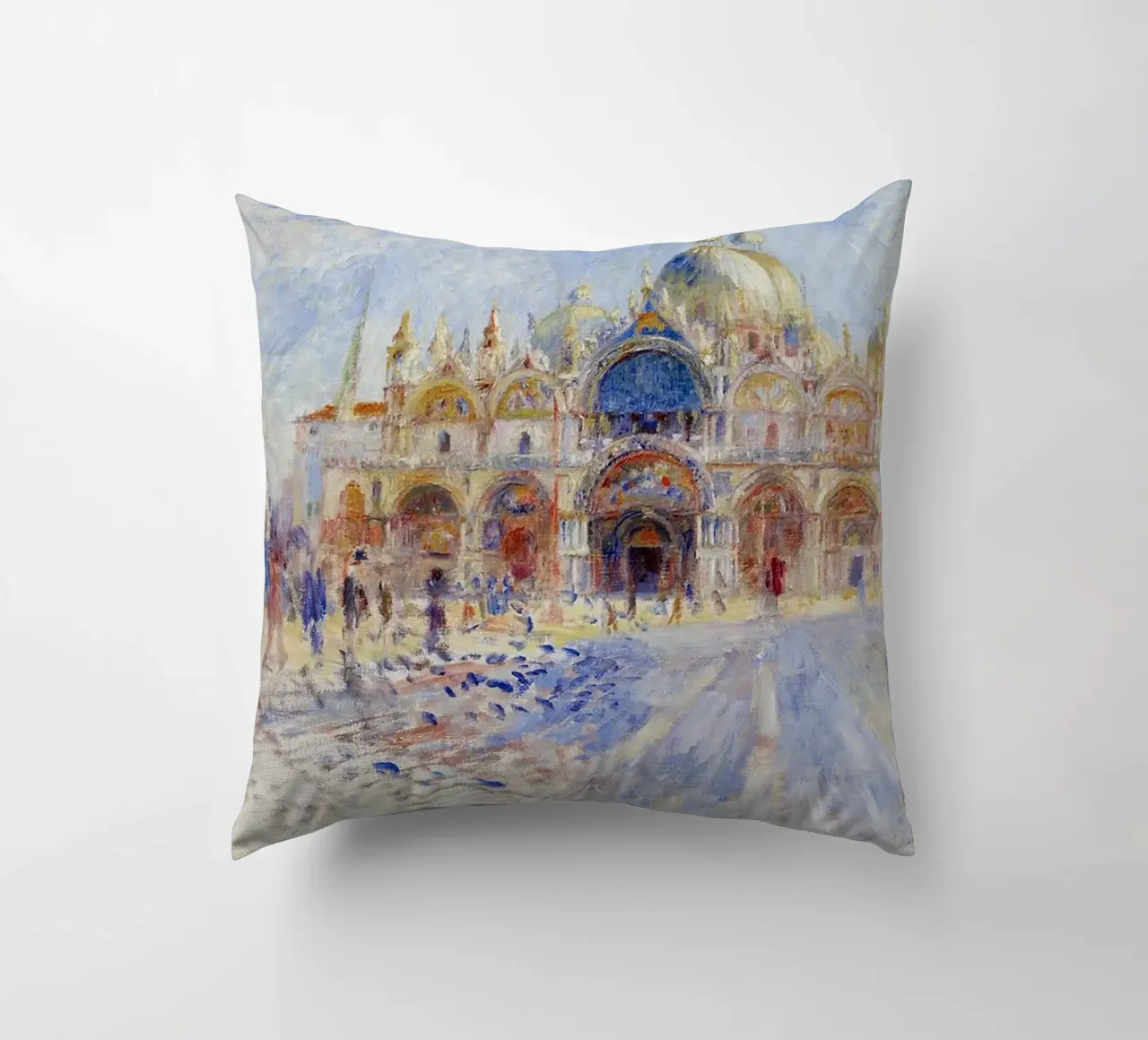The Piazza San Marco cuscino da LaurelArt