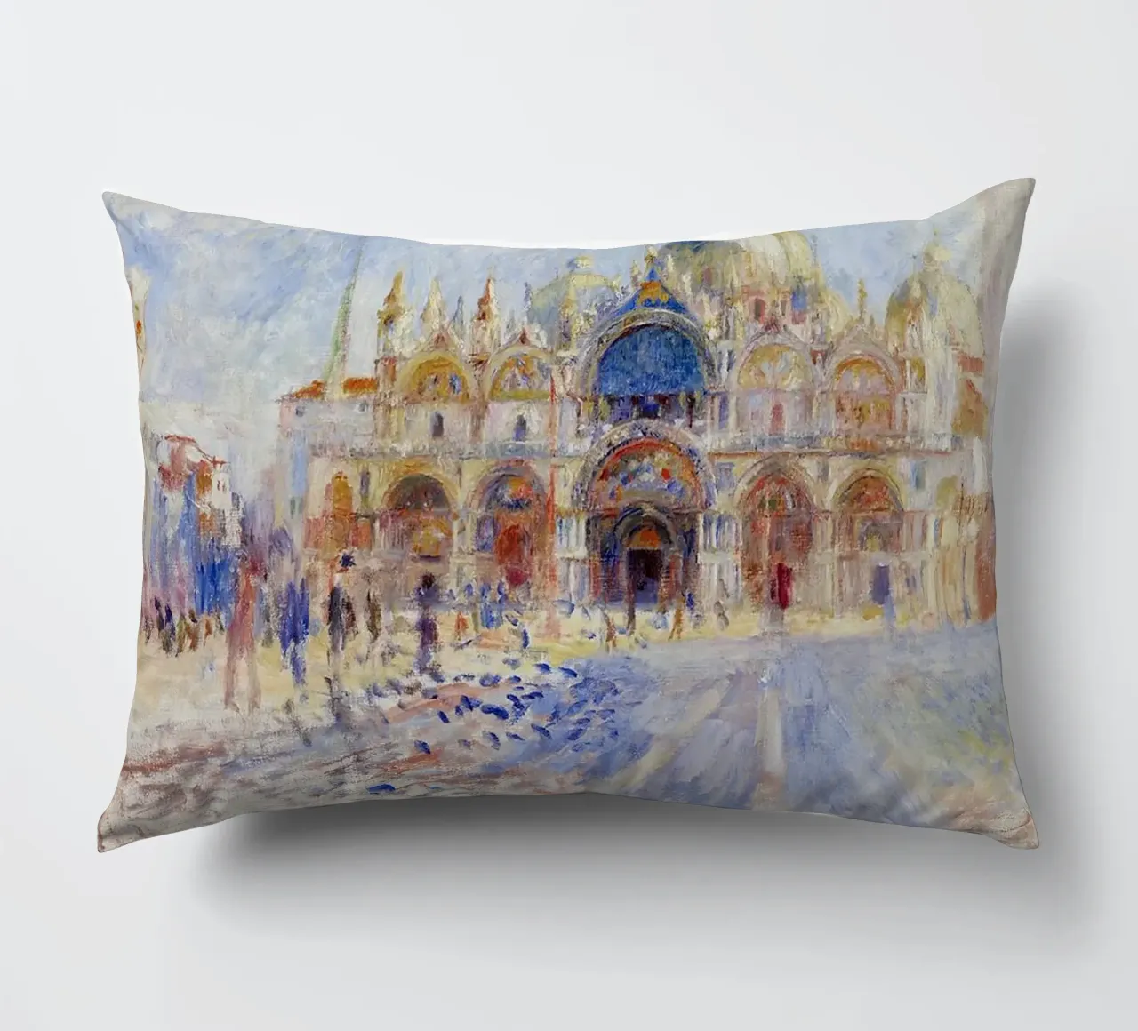 The Piazza San Marco cuscino da LaurelArt
