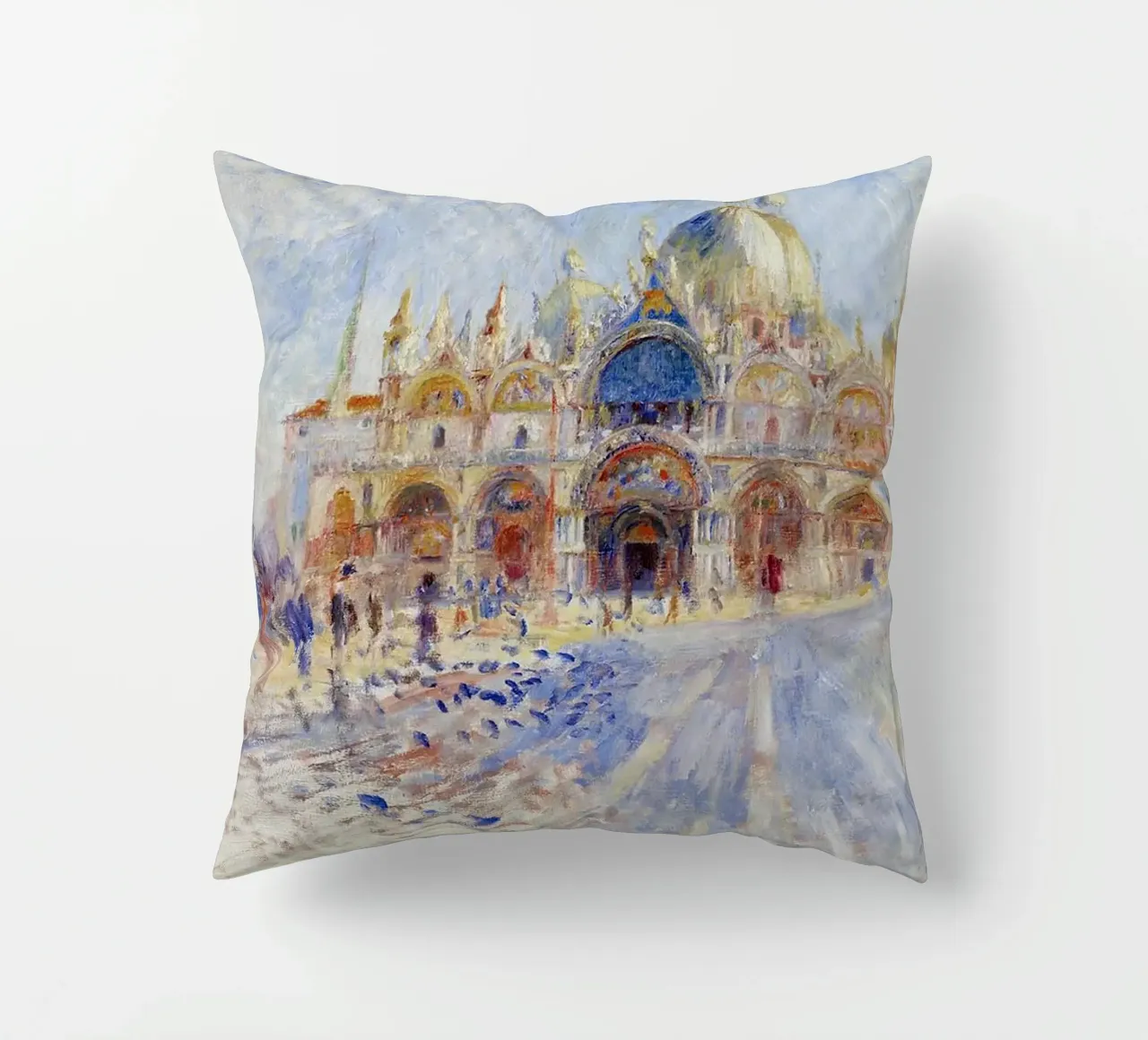 The Piazza San Marco cuscino da LaurelArt