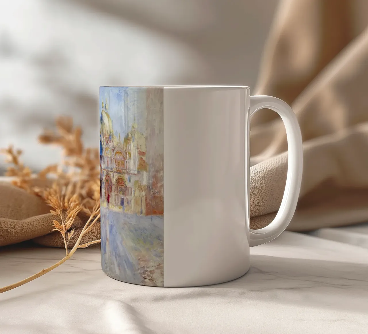 The Piazza San Marco tazza in ceramica da LaurelArt