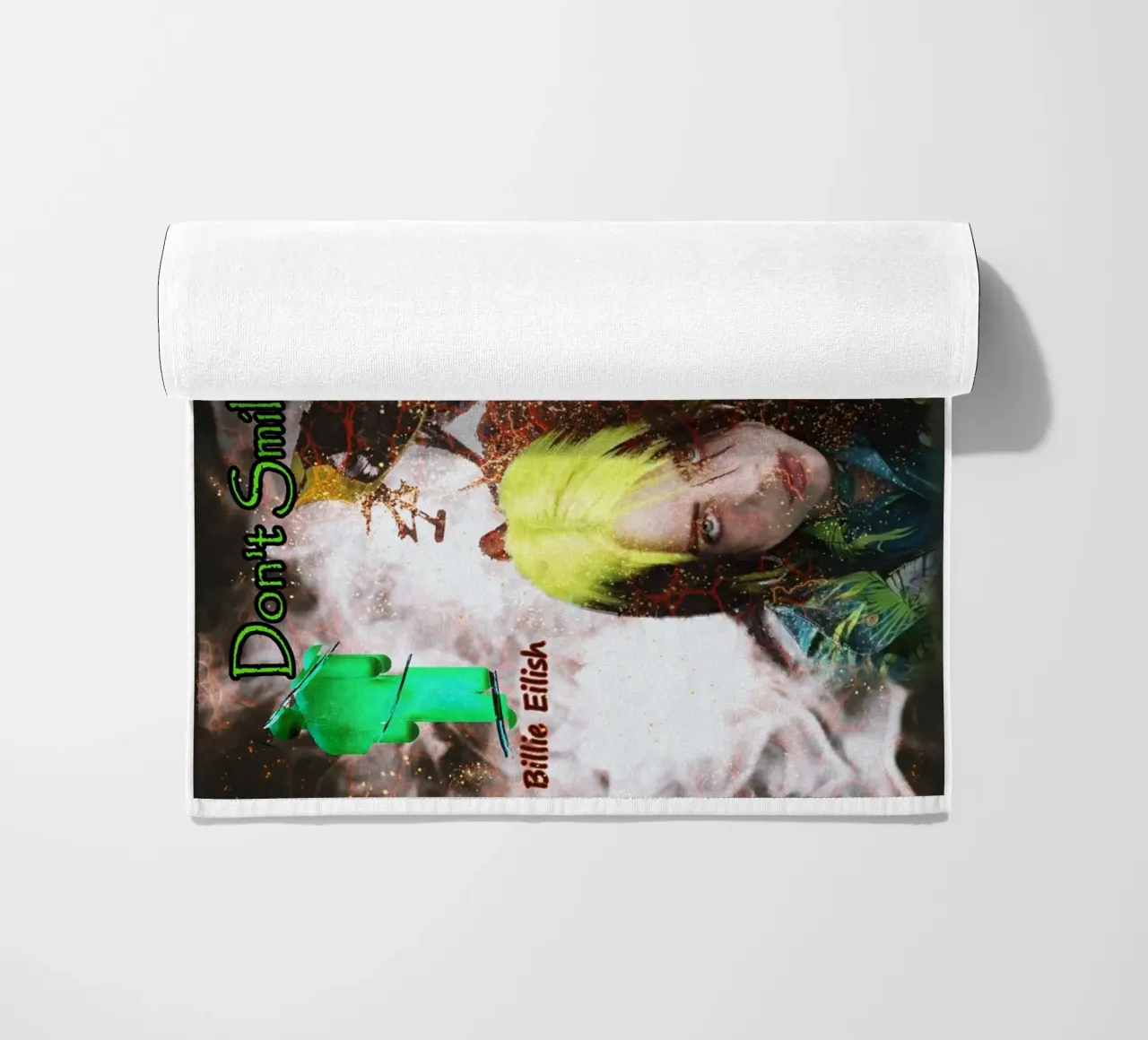 Billie Eilish con Yzf - R1 "Neon Malinconia telo mare da Abasa Inaraya