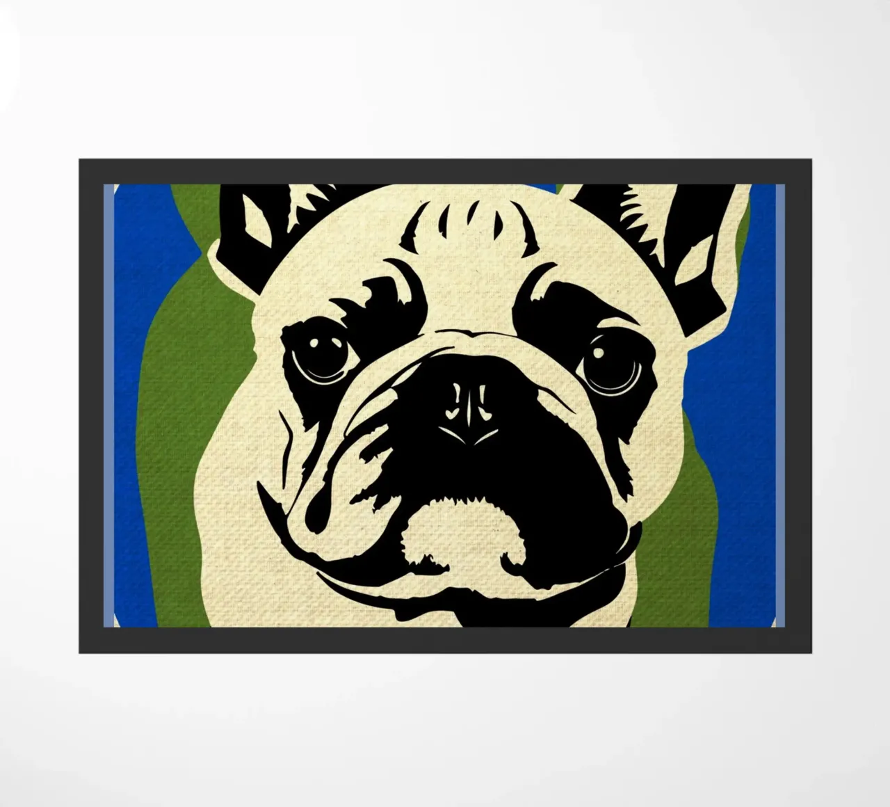 Bulldog francese zerbino da Drew Studio