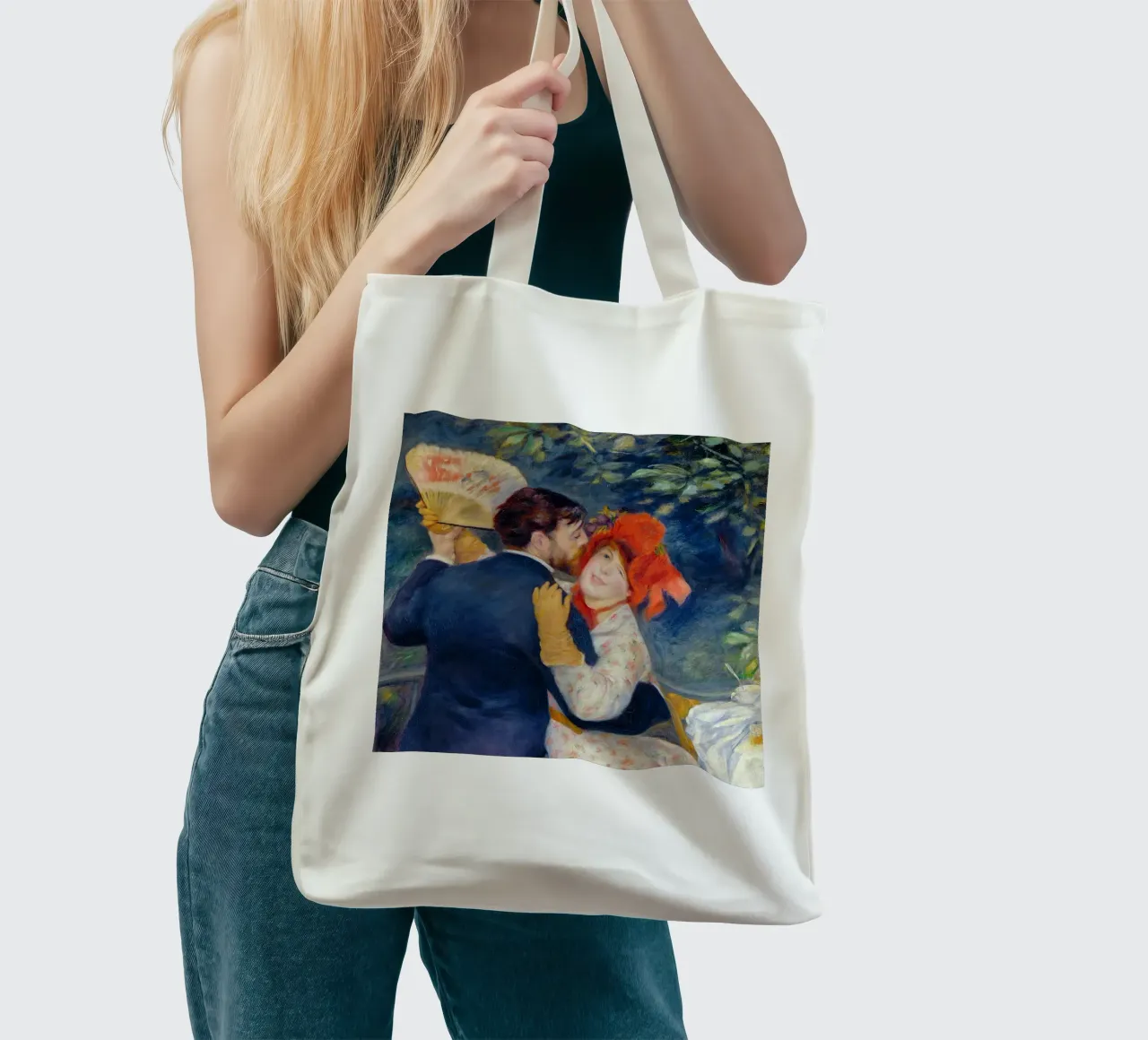 Ballare in campagna borsa in juta da LaurelArt