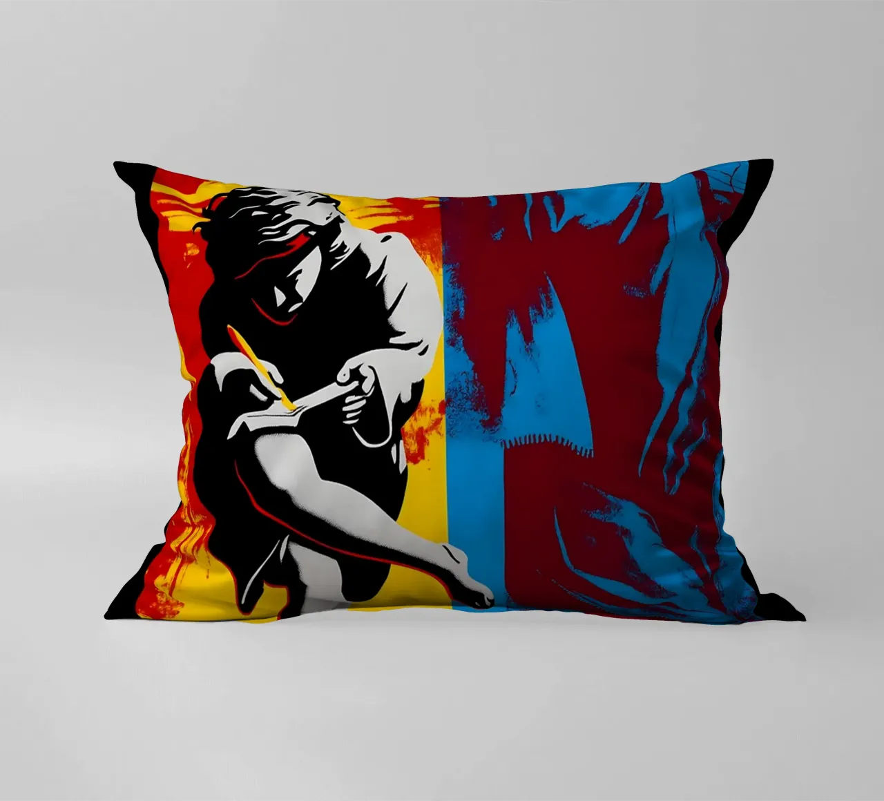 Guns N_ Roses Poster - Use Your Illusion cuscino da DGUnder