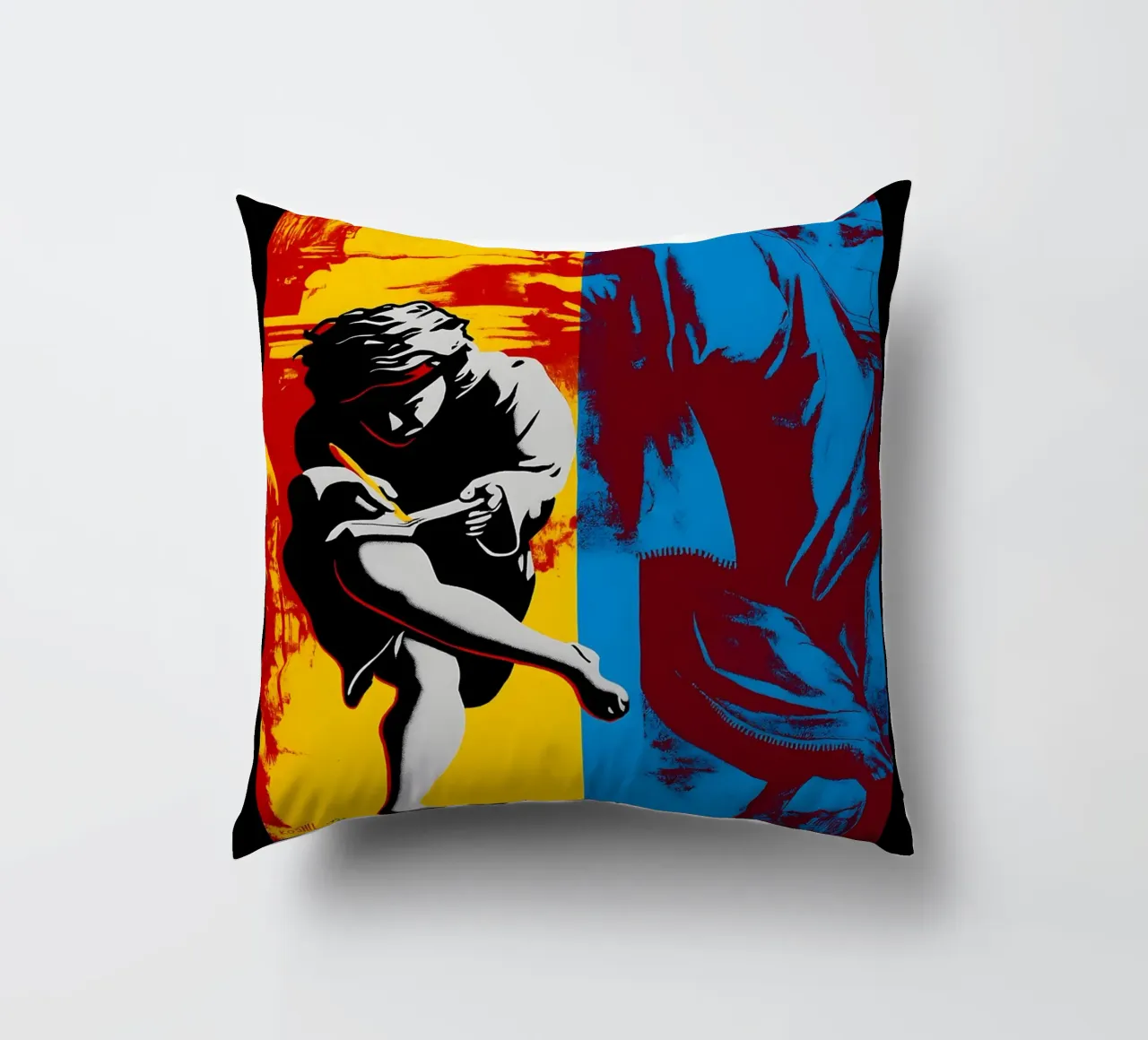 Guns N_ Roses Poster - Use Your Illusion cuscino da DGUnder