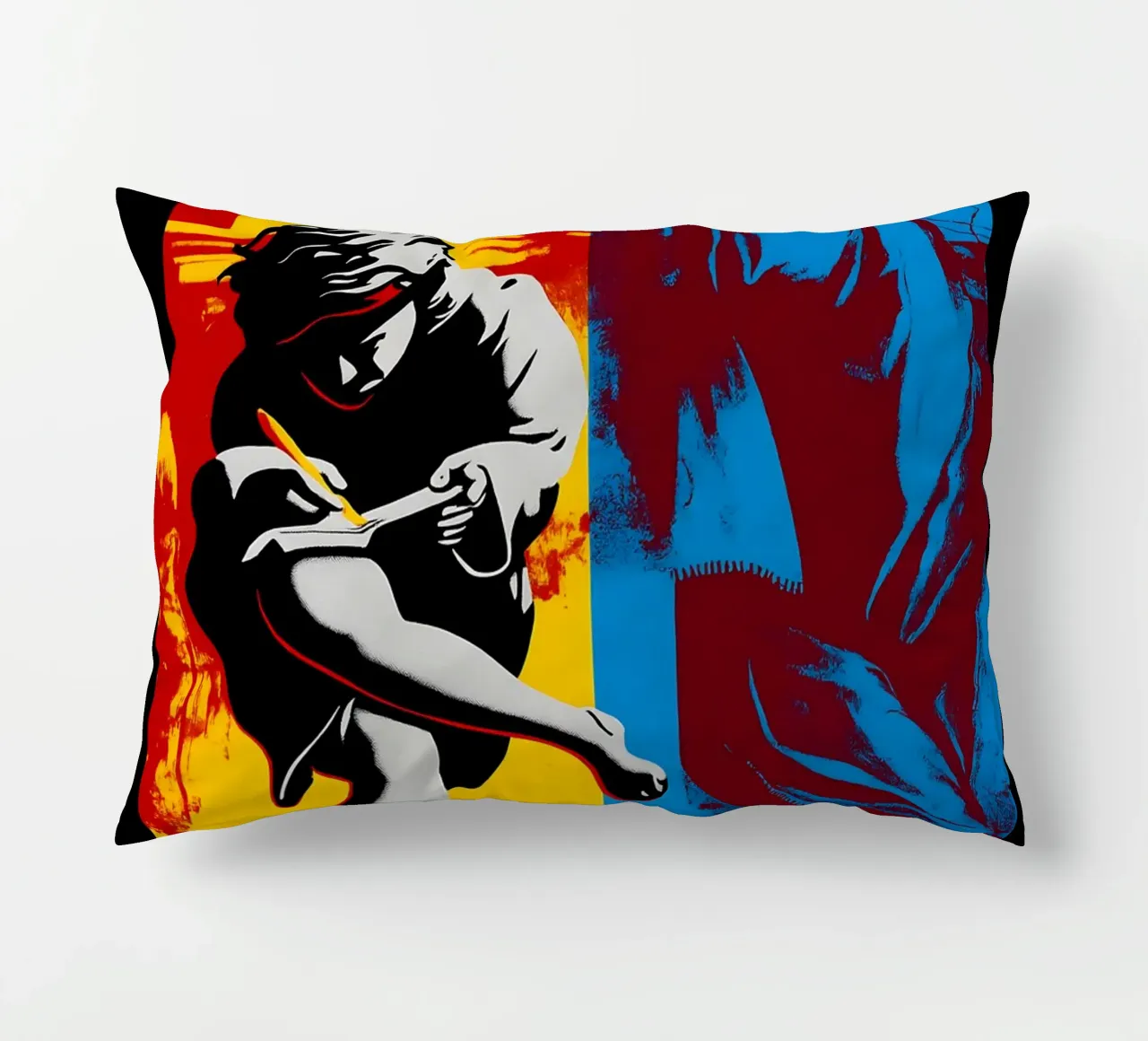 Guns N_ Roses Poster - Use Your Illusion cuscino da DGUnder