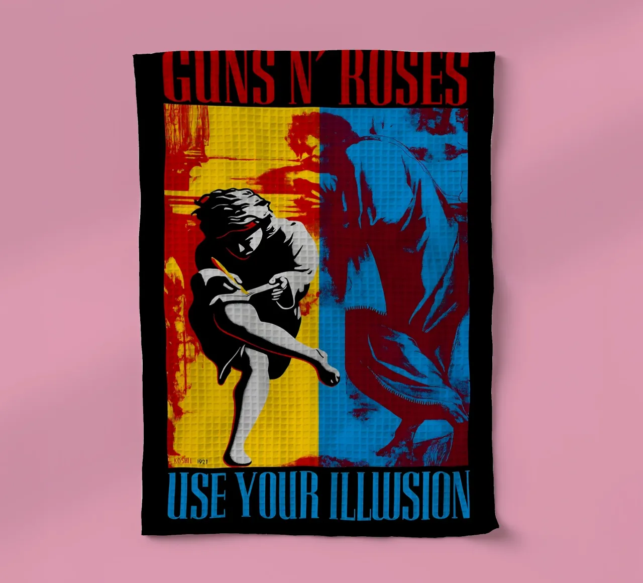 Guns N_ Roses Poster - Use Your Illusion canovaccio da cucina da DGUnder