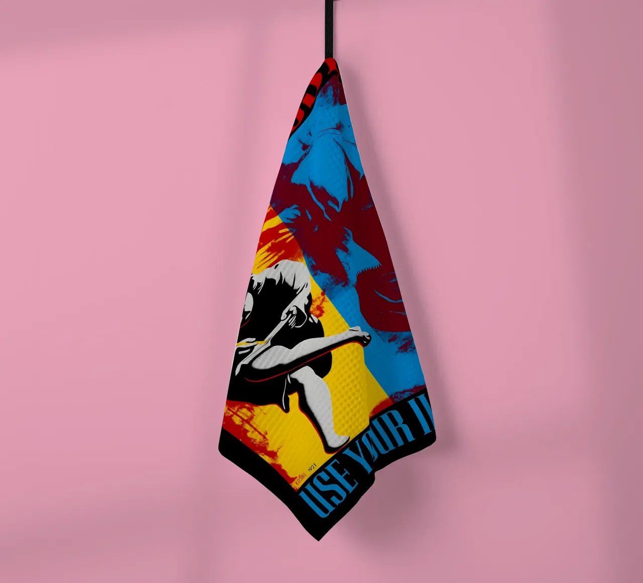 Guns N_ Roses Poster - Use Your Illusion canovaccio da cucina da DGUnder