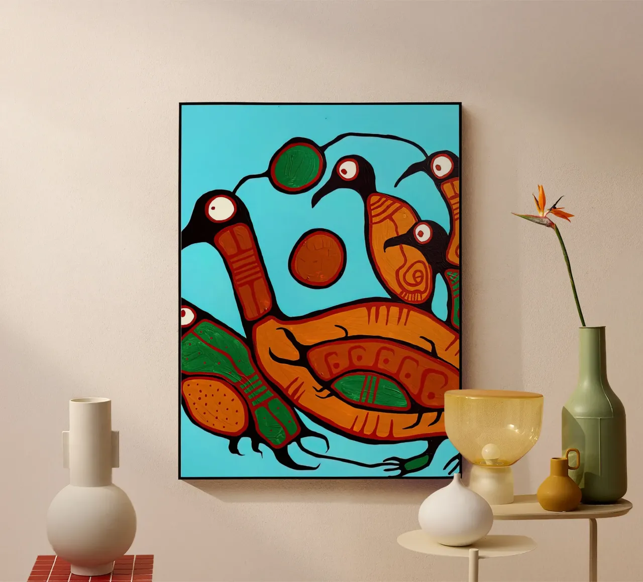 Uccelli acquatici plexiglass da ARTMAIACREATION