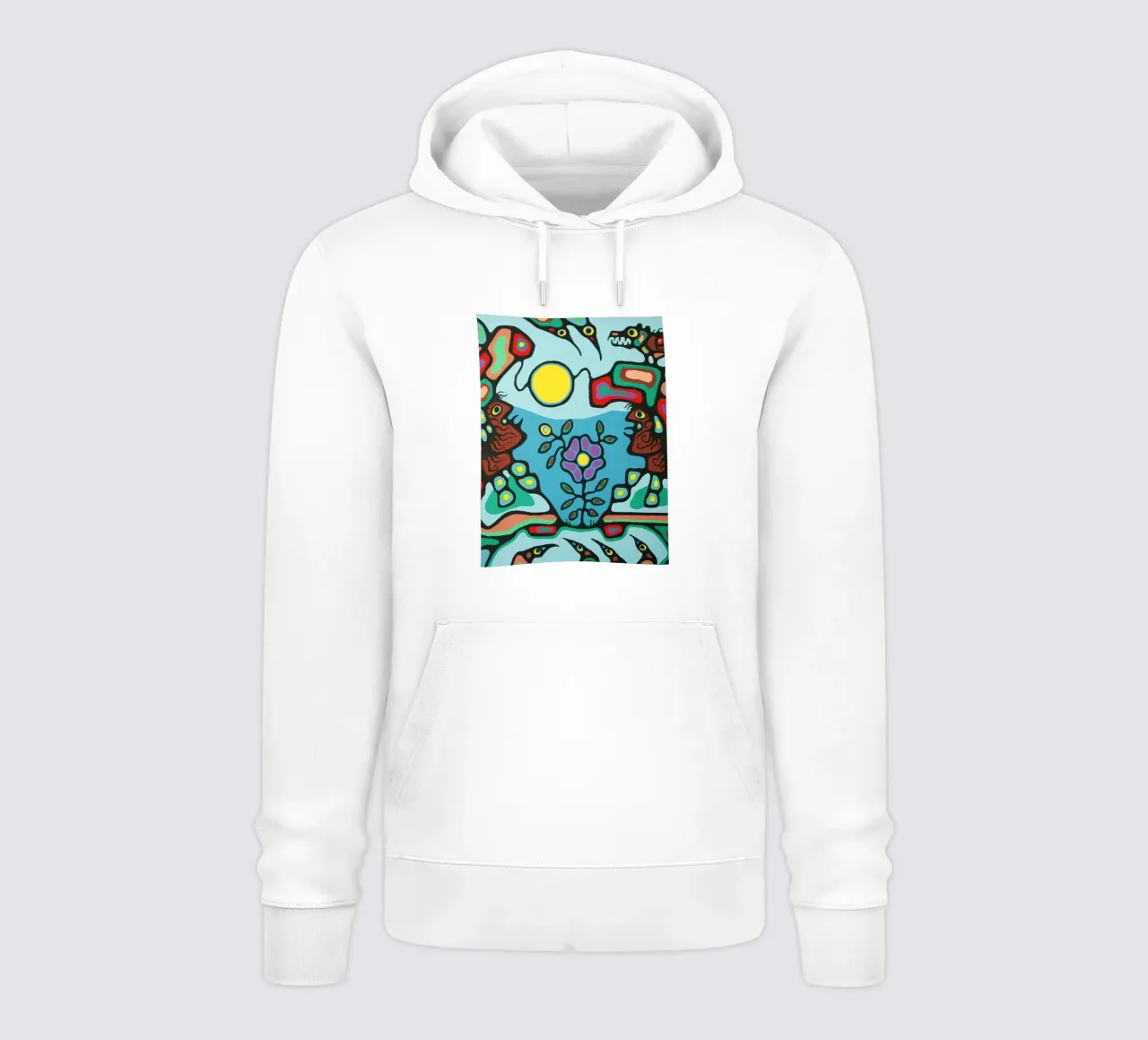 Norval Morisseau felpa con cappuccio da ARTMAIACREATION