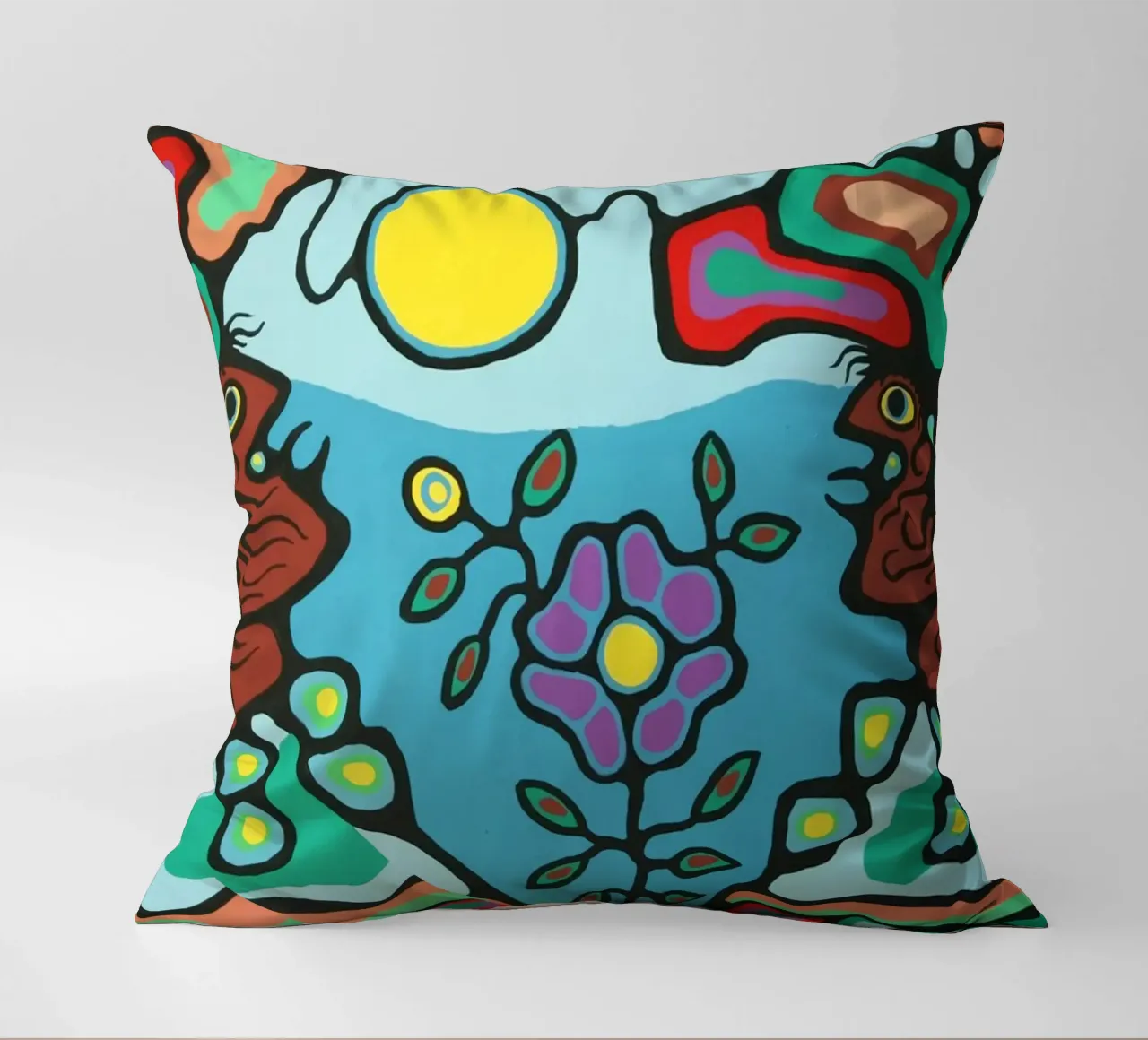 Norval Morisseau cuscino da ARTMAIACREATION