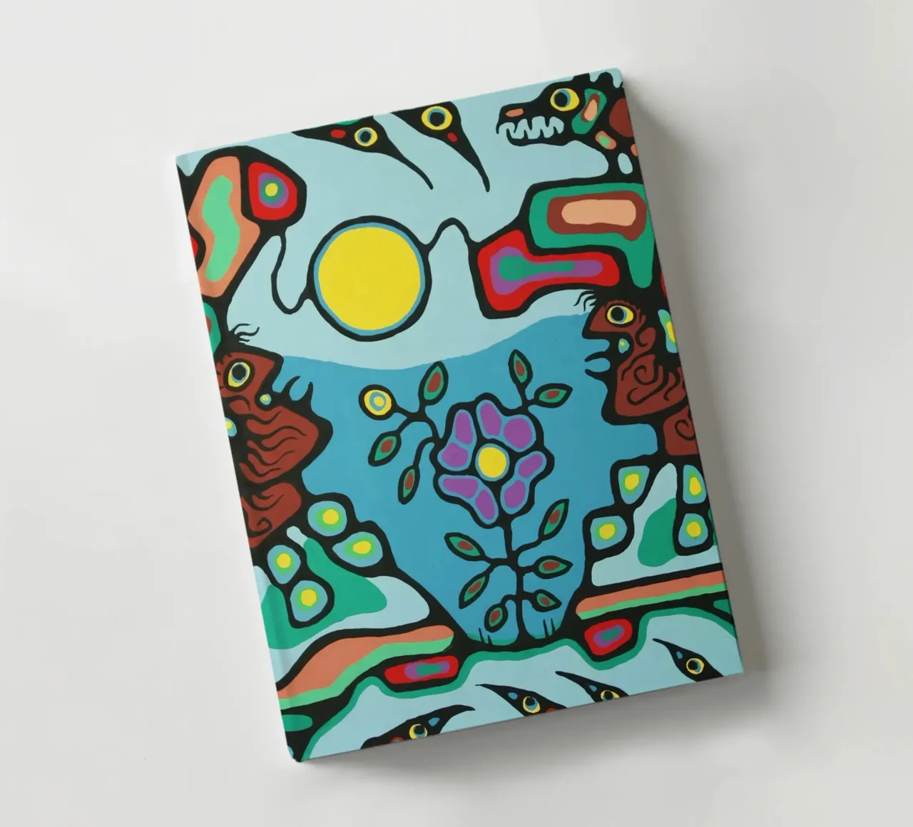 Norval Morisseau notebook by ARTMAIACREATION