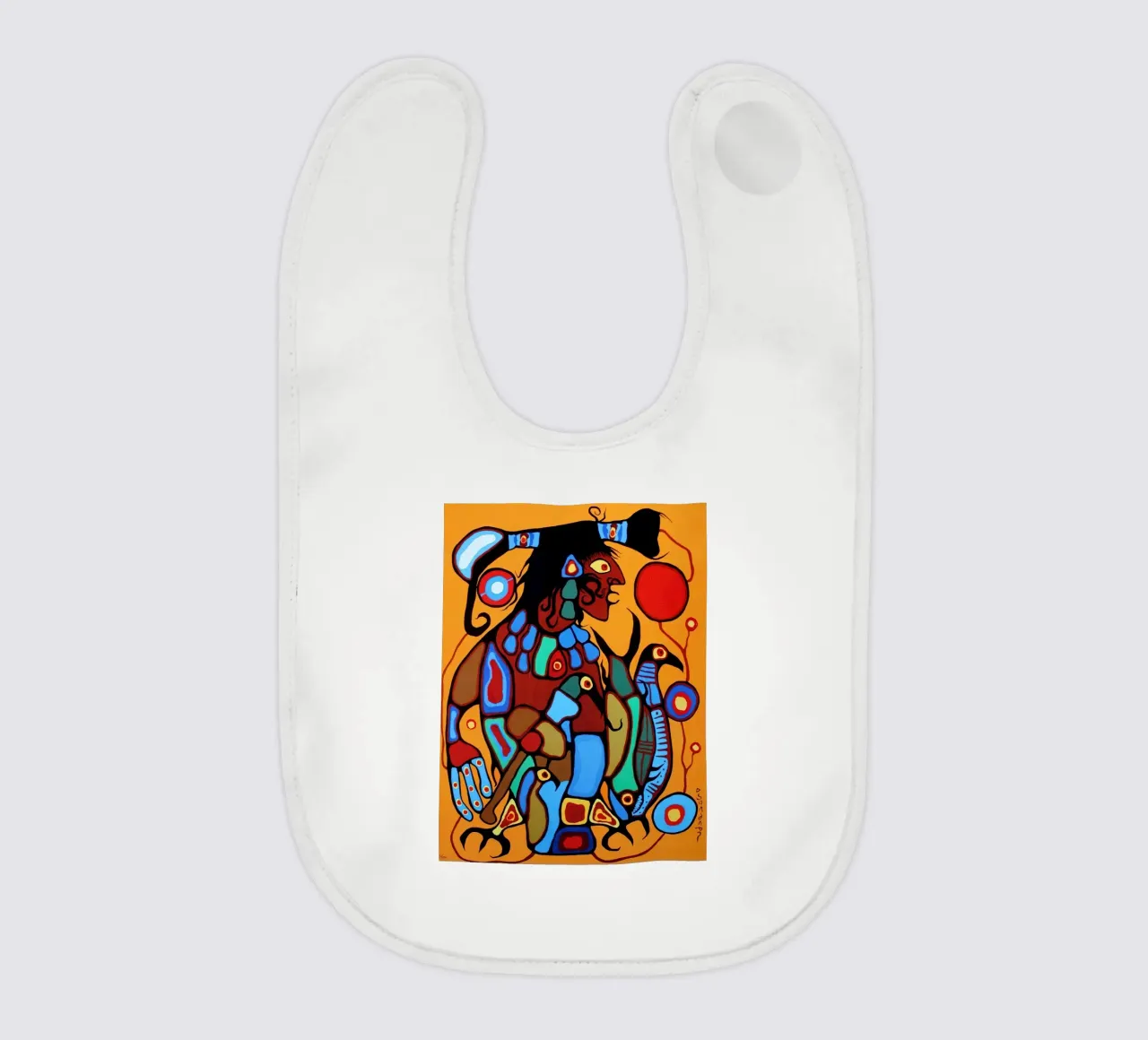 Numerato a mano bavaglino da ARTMAIACREATION