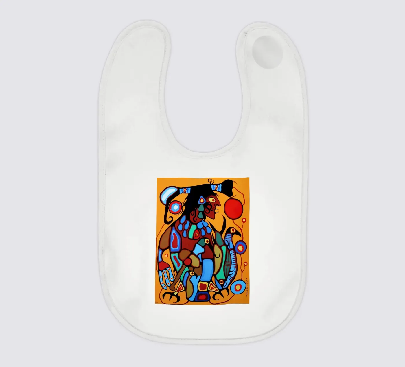 Numerato a mano bavaglino da ARTMAIACREATION