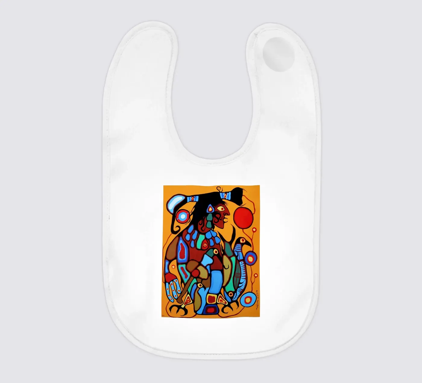 Numerato a mano bavaglino da ARTMAIACREATION