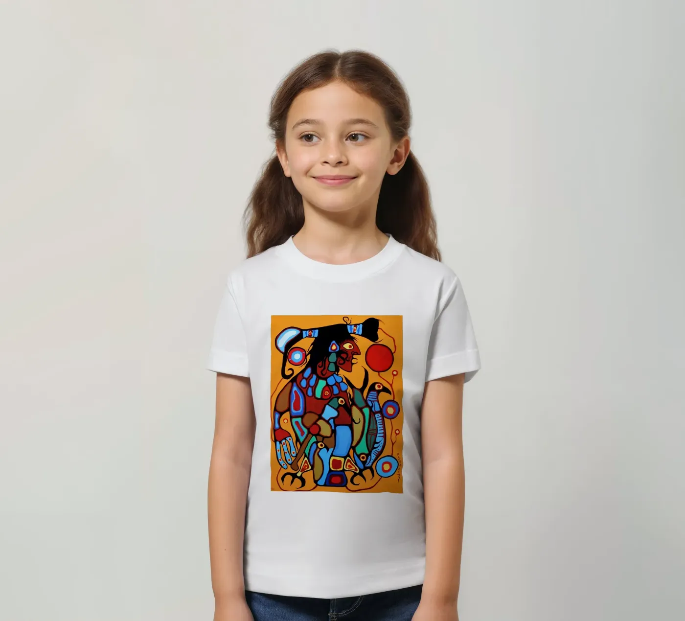 Numerato a mano t-shirt bambini da ARTMAIACREATION