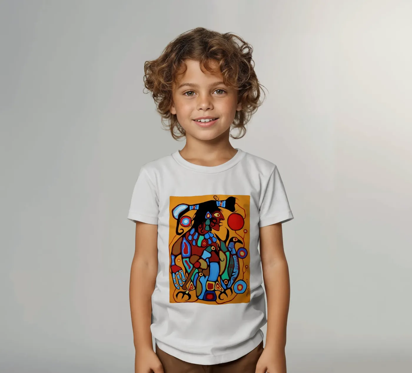 Numerato a mano t-shirt bambini da ARTMAIACREATION