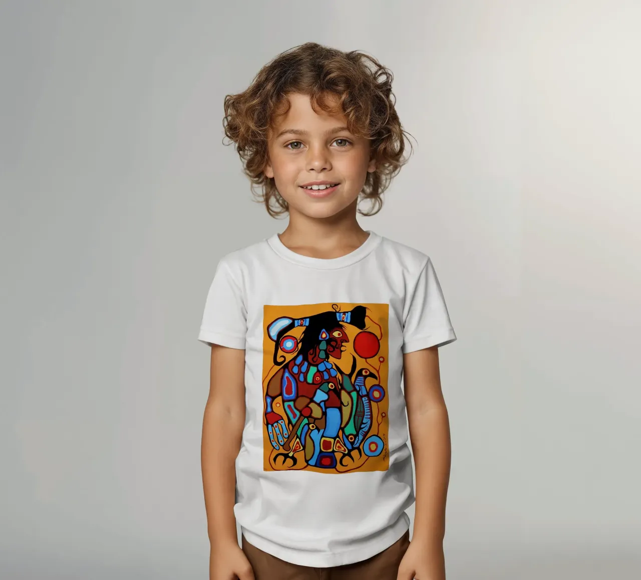 Hand Numbered kids t-shirt by ARTMAIACREATION