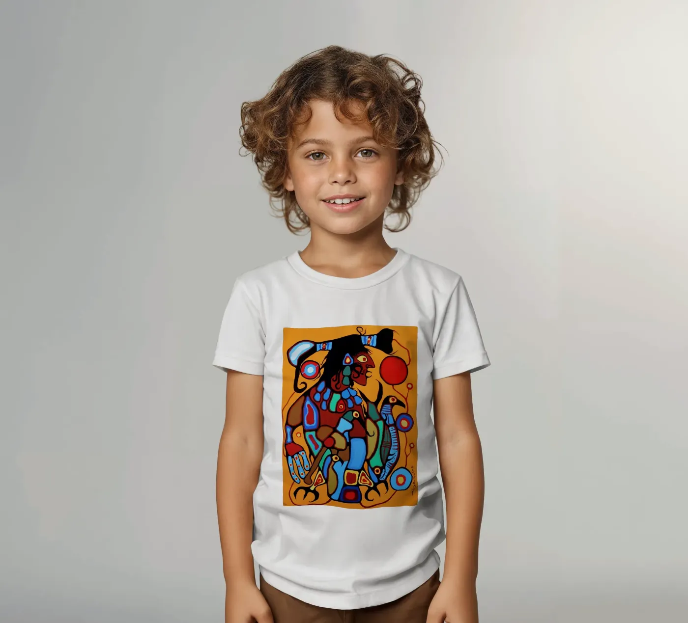 Numerato a mano t-shirt bambini da ARTMAIACREATION