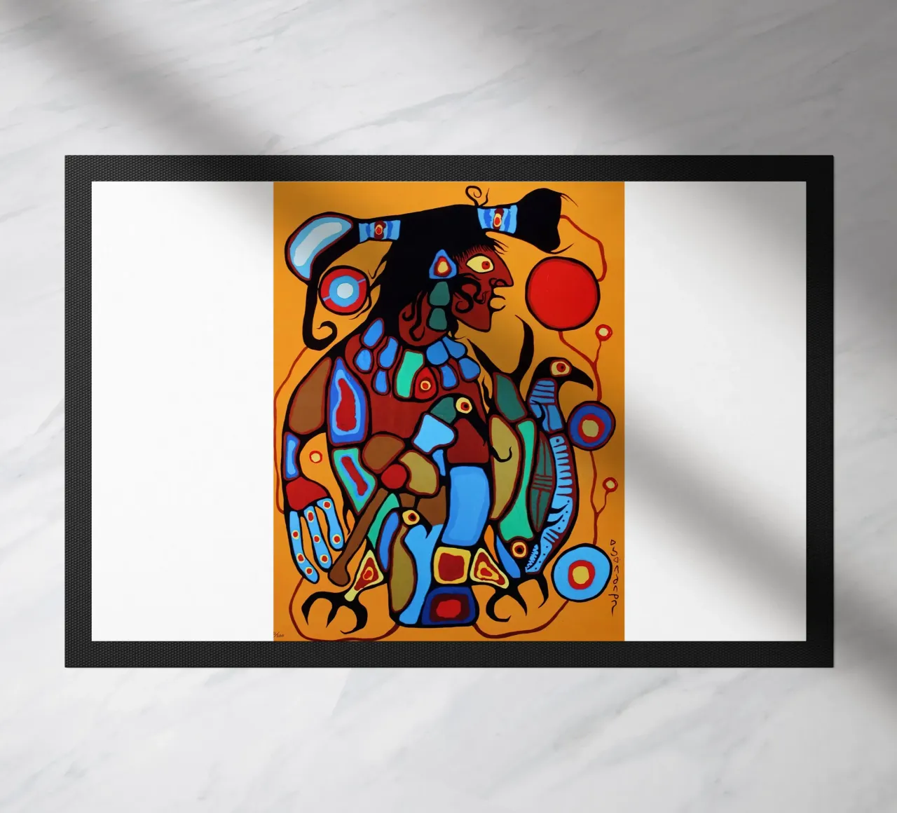 Numerato a mano zerbino da ARTMAIACREATION