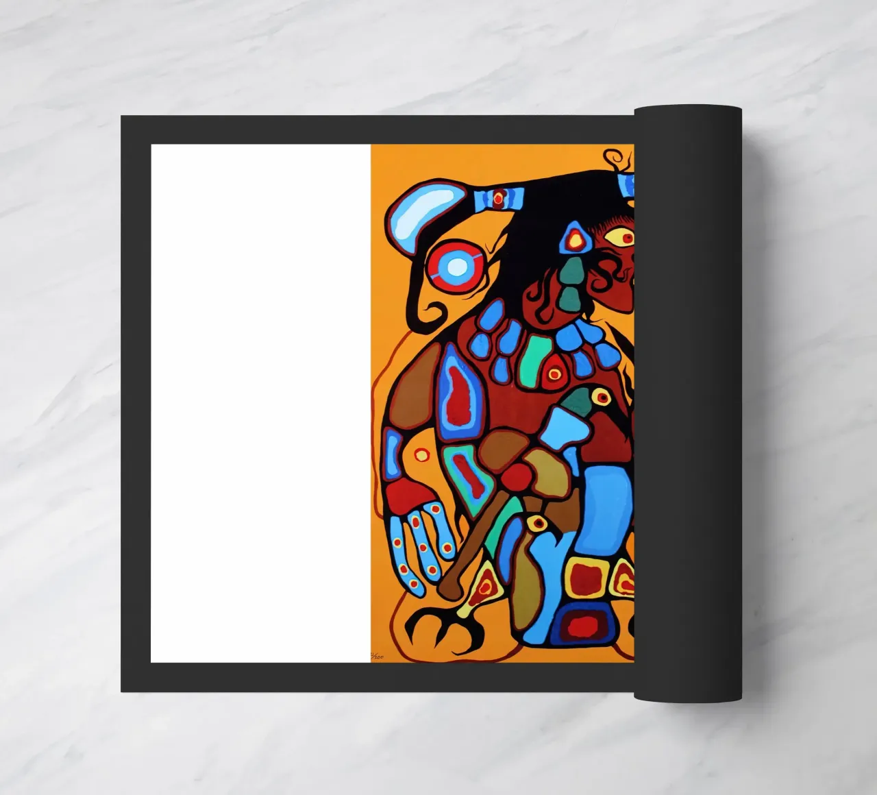 Numerato a mano zerbino da ARTMAIACREATION