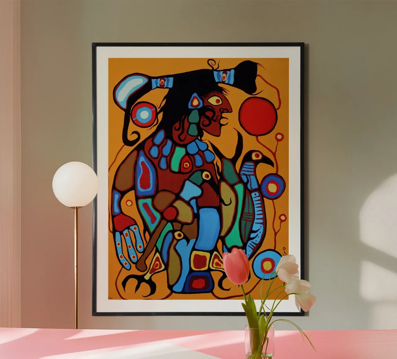 Met de hand genummerd poster van ARTMAIACREATION