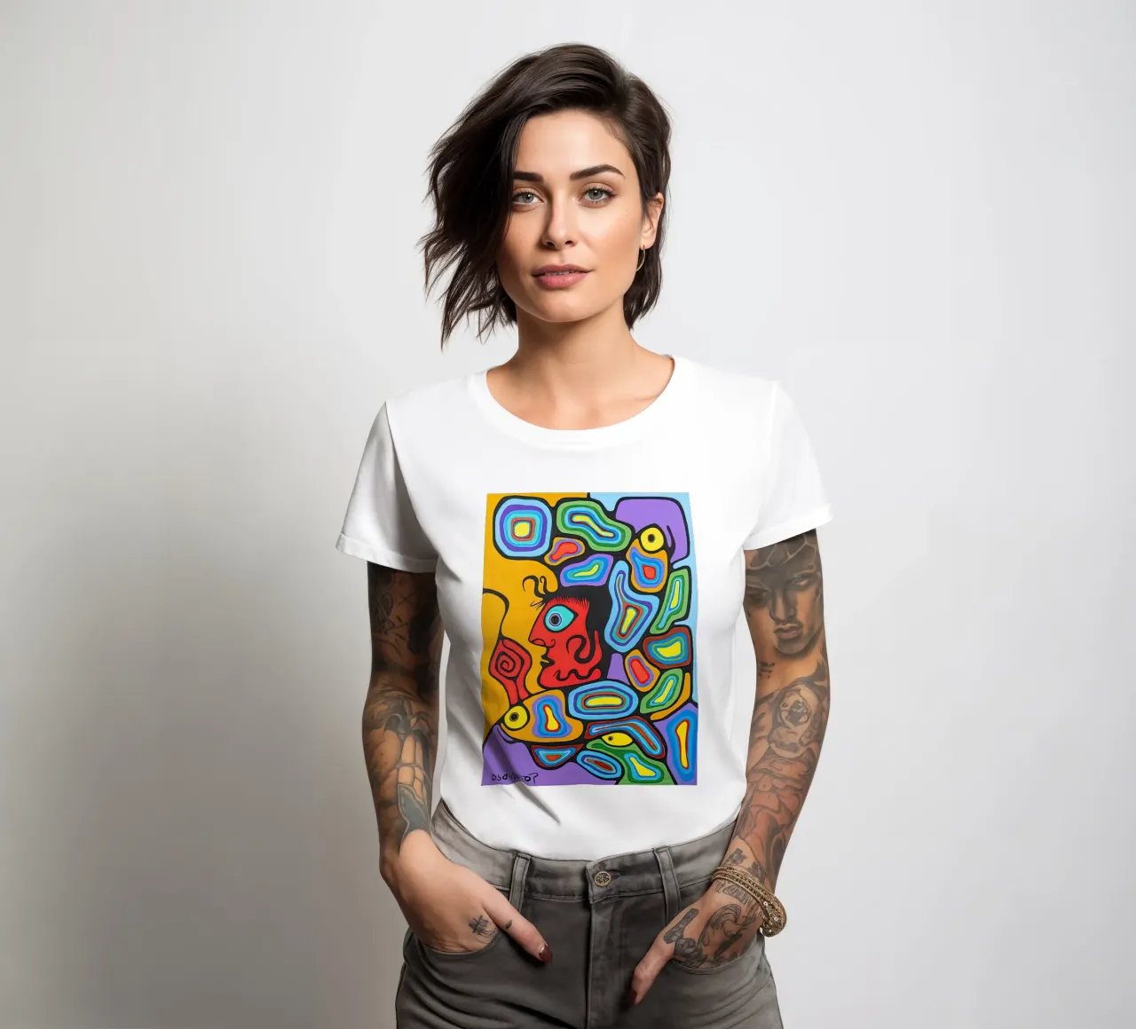 L'erotico Thunderbird di rame t-shirt da donna da ARTMAIACREATION