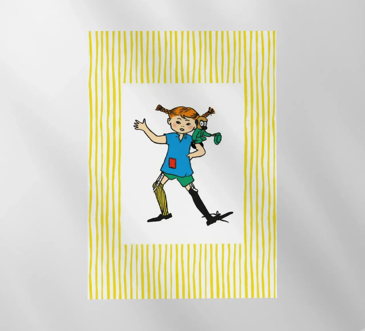 Pippi strisce gialle". pellicola backlit da muench benjamin