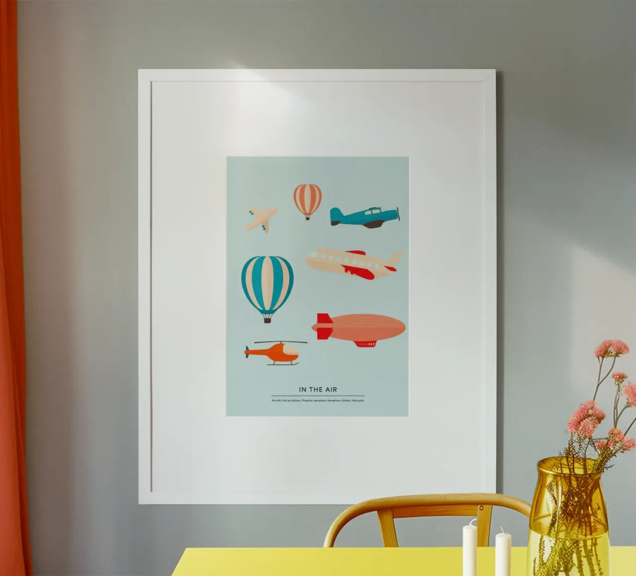 In the Air poster by muench benjamin