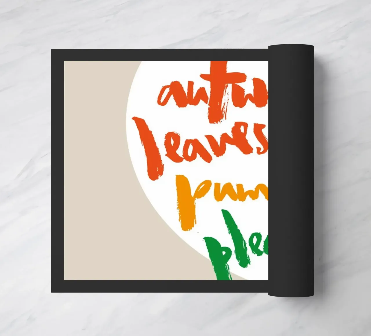 Fall leafs and pumpkins please zerbino da Brushmeetspaper