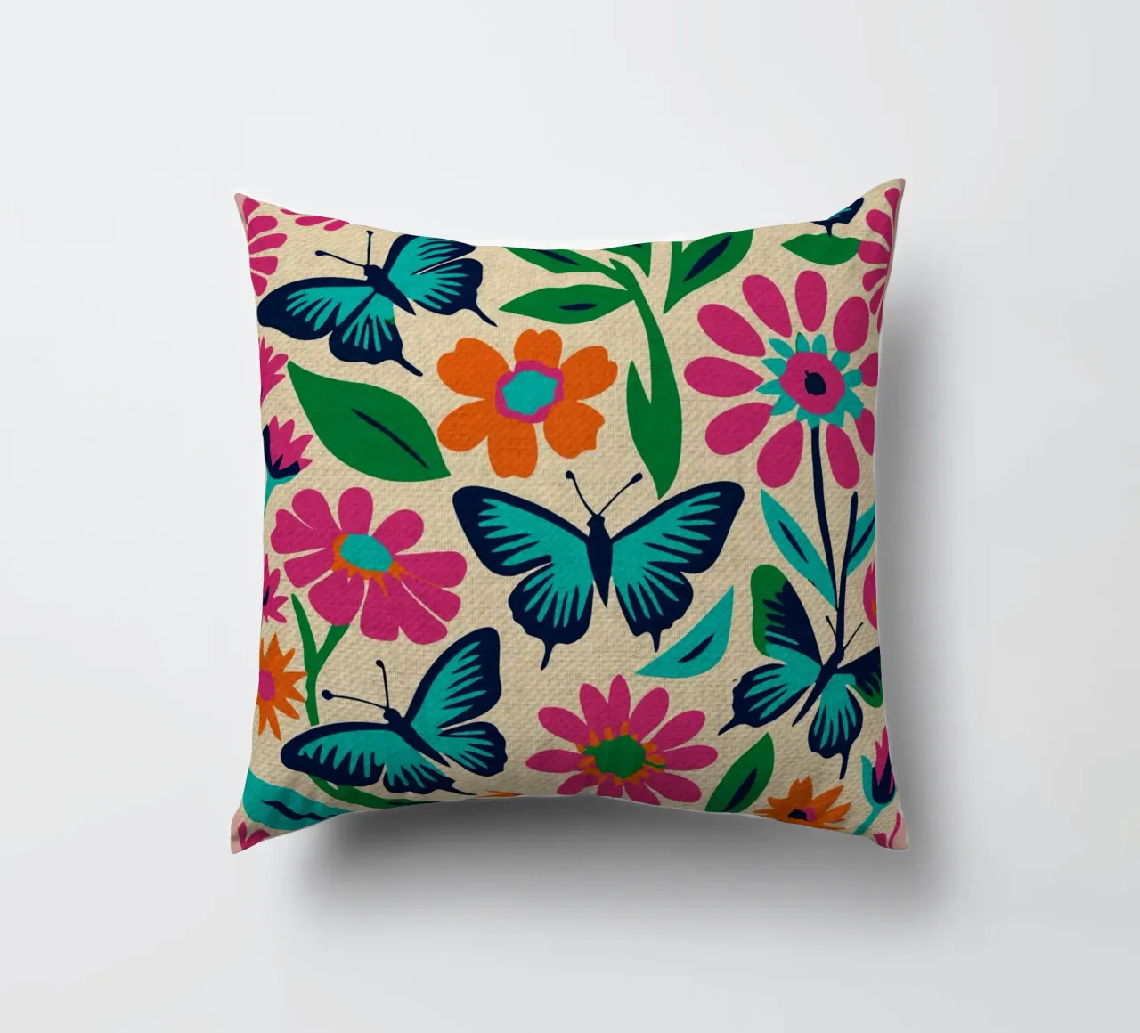Farfalle colorate cuscino da Drew Studio