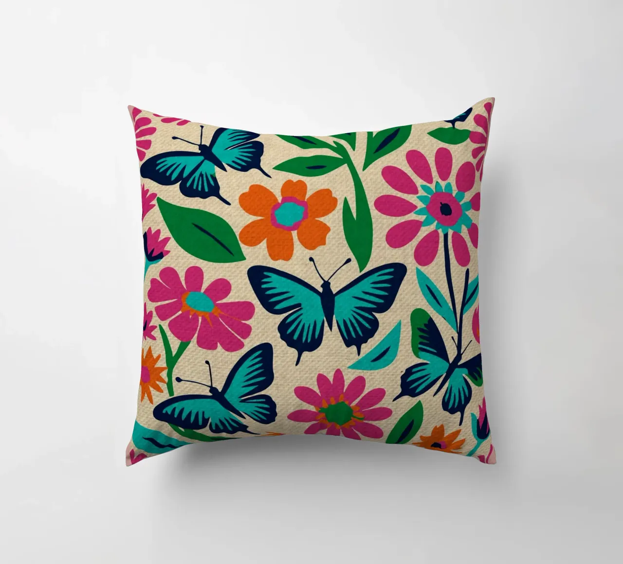Farfalle colorate cuscino da Drew Studio