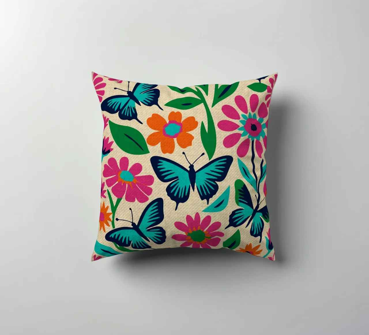 Farfalle colorate cuscino da Drew Studio