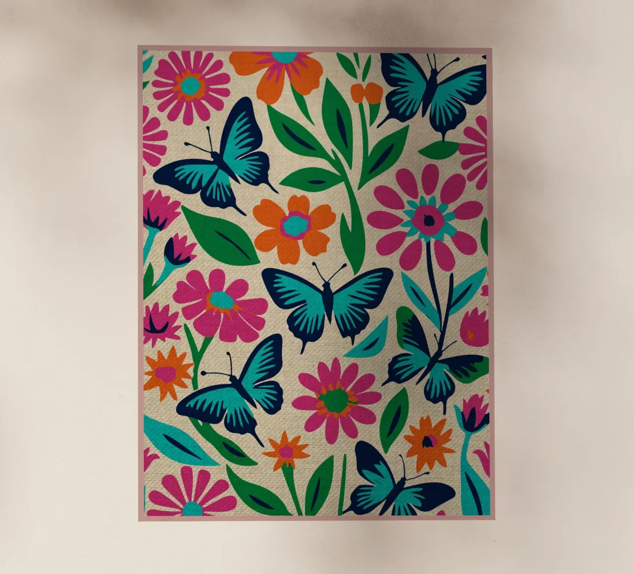 Farfalle colorate pellicola backlit da Drew Studio