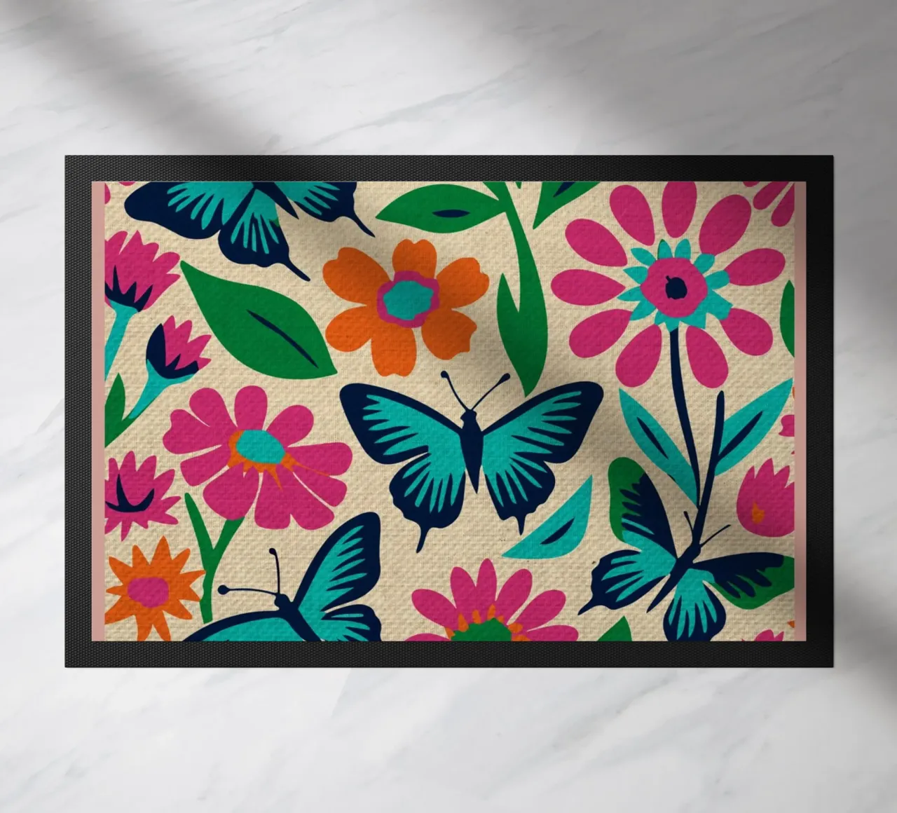 Farfalle colorate zerbino da Drew Studio