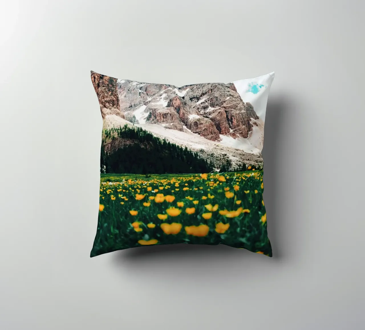 fiori di montagna cuscino da Nature's Palette