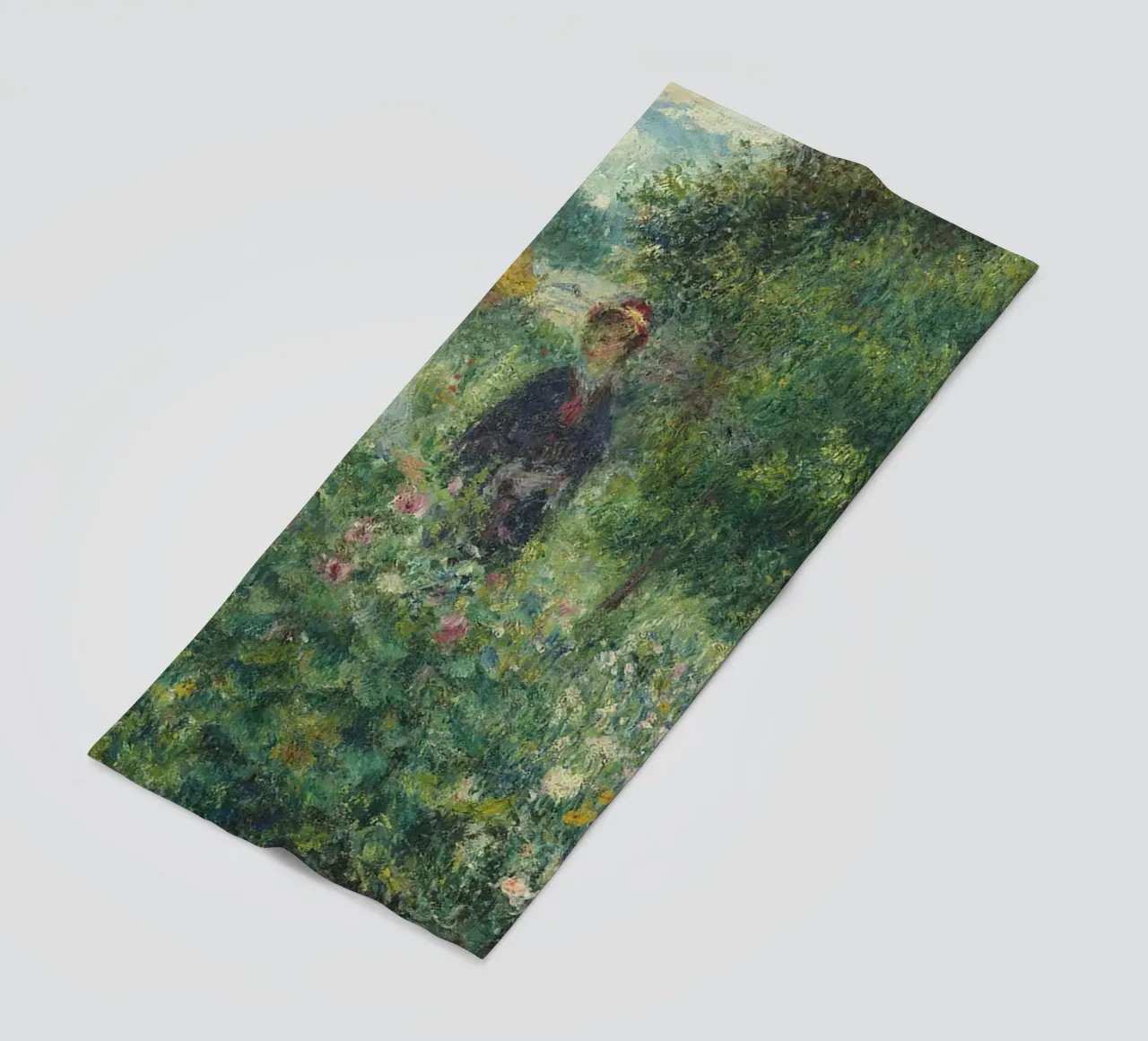 Raccogliere i fiori telo mare da LaurelArt