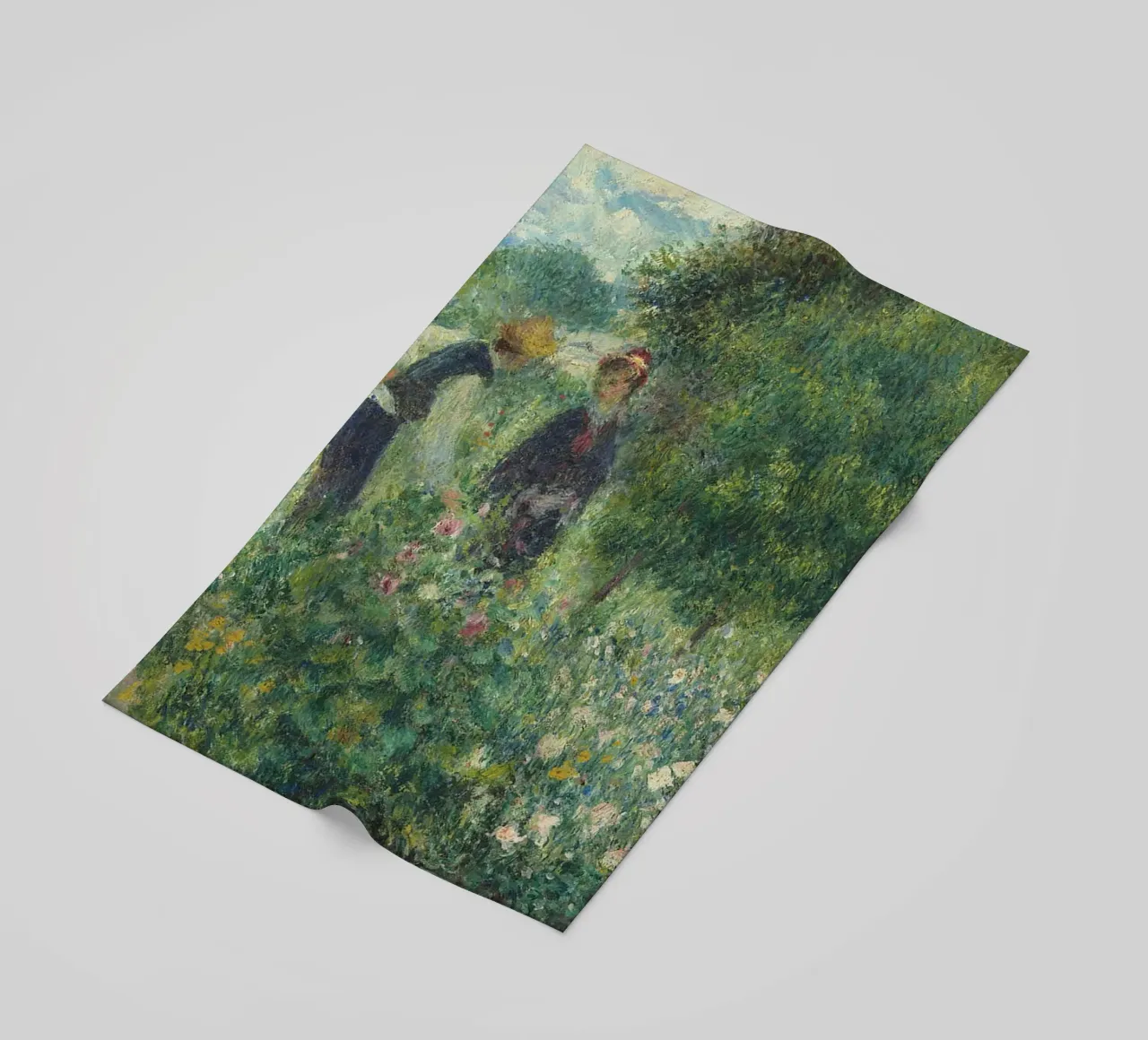 Raccogliere i fiori telo mare da LaurelArt