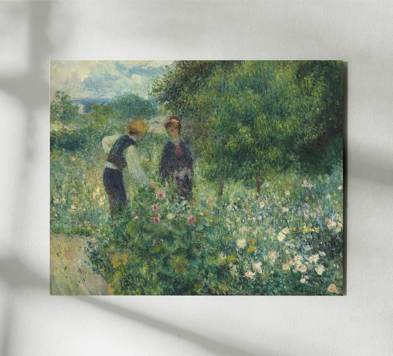 Raccogliere i fiori alluminio dibond da LaurelArt