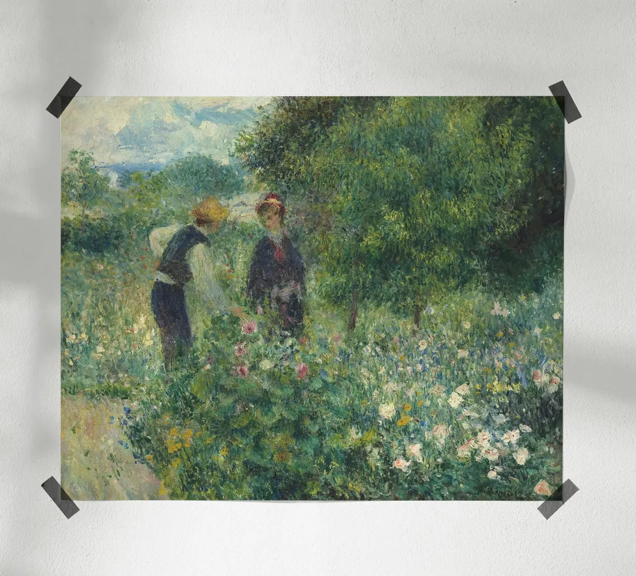 Raccogliere i fiori carta hahnemühle da LaurelArt