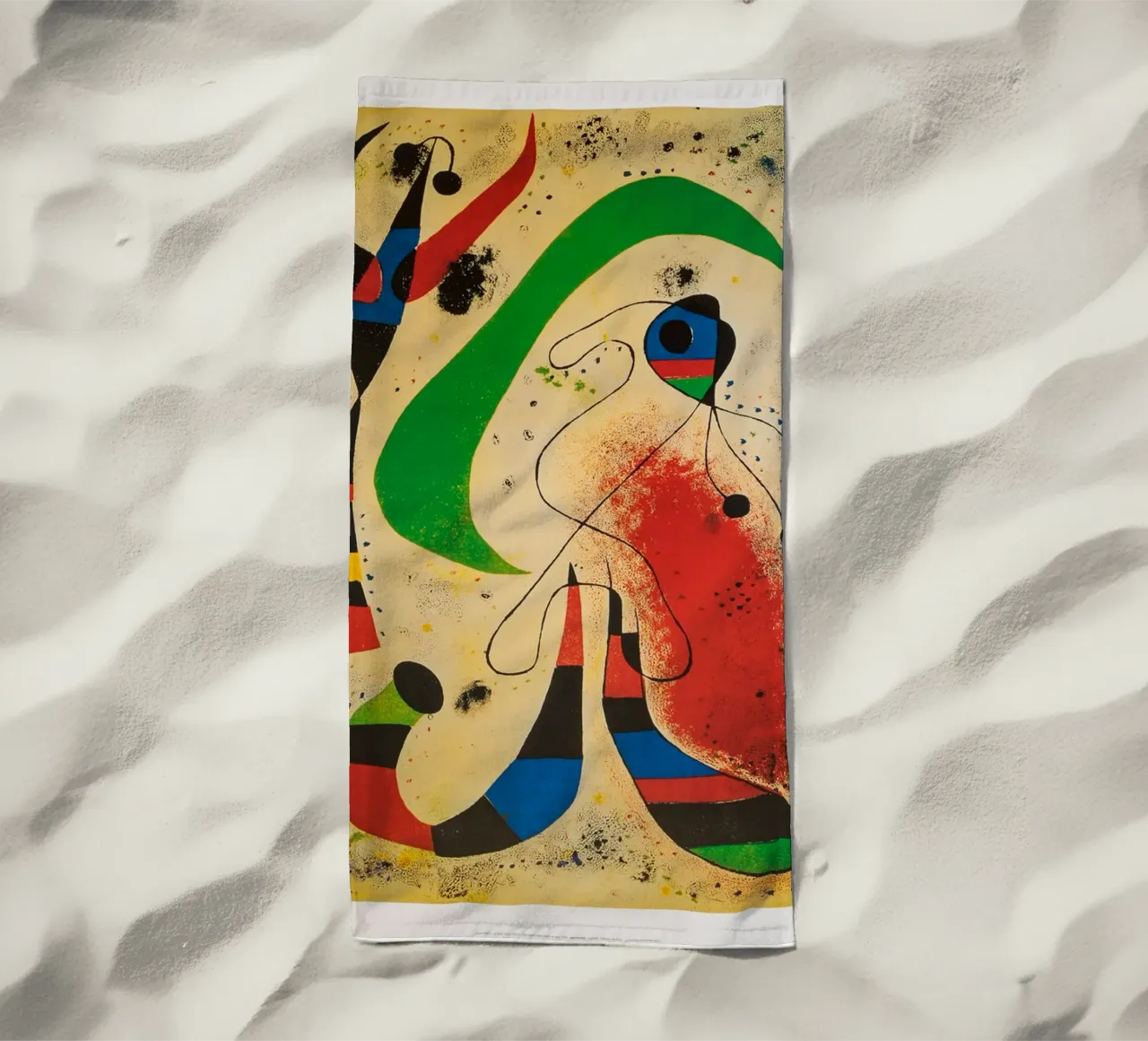 Joan Miro - La notte (1953) telo mare da Sharon Breitenberg