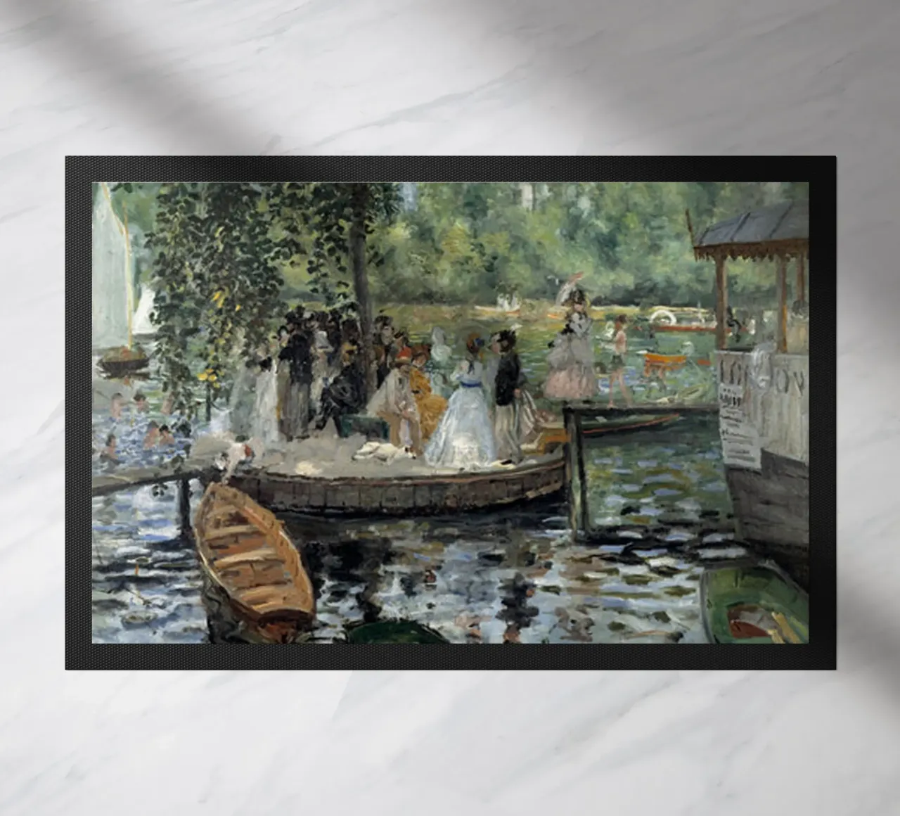 La Grenouillere, 1869 zerbino da LaurelArt