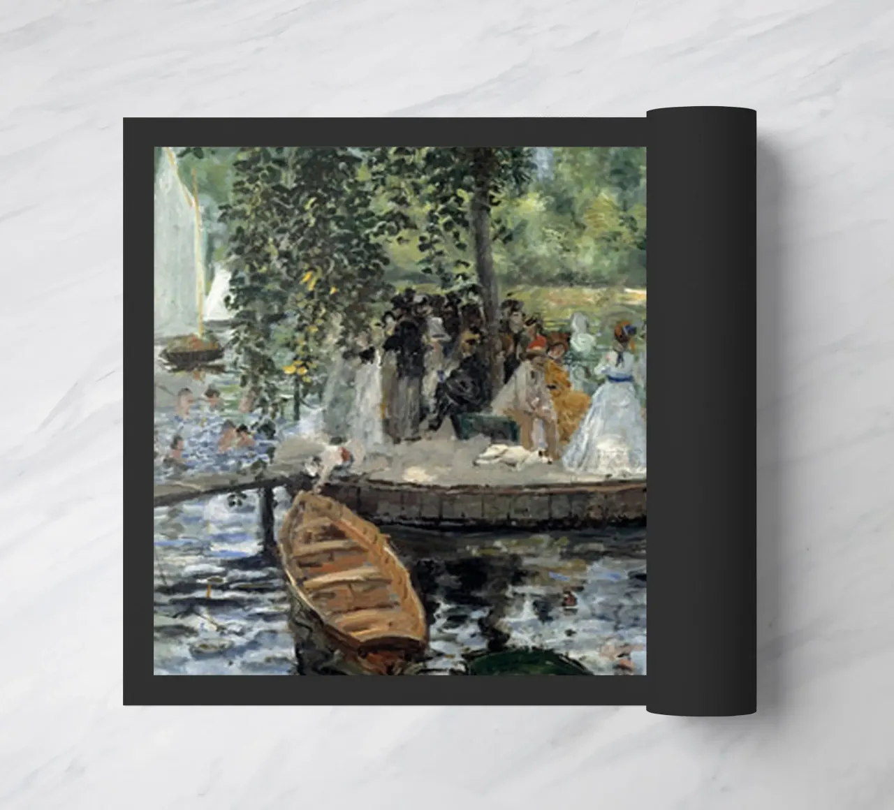 La Grenouillere, 1869 zerbino da LaurelArt