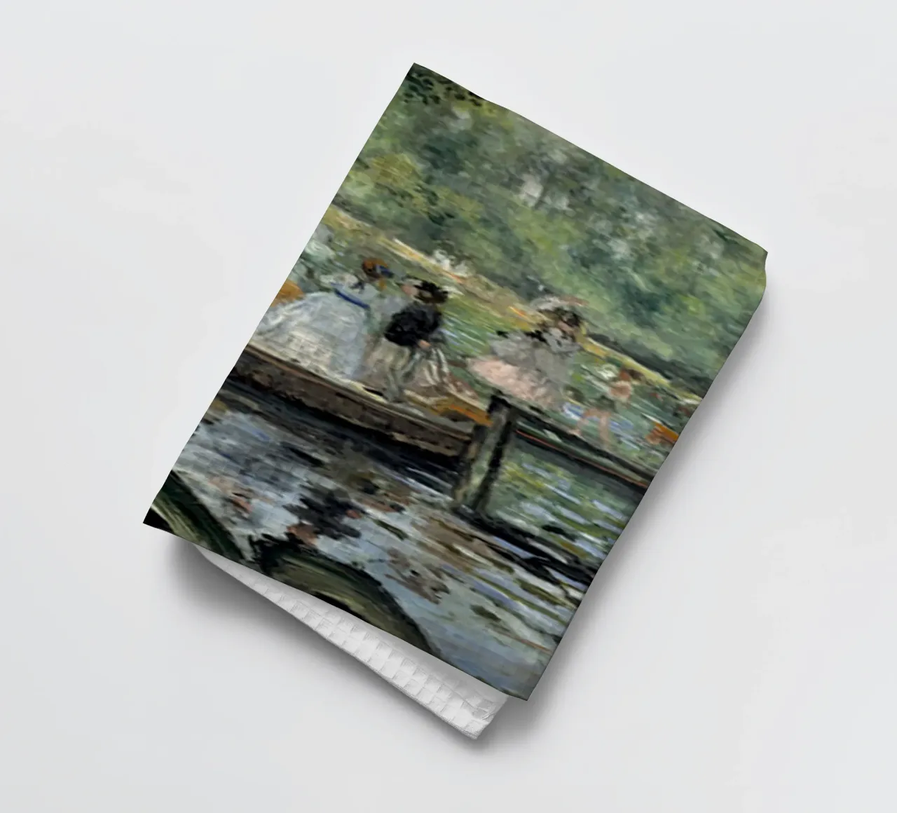 La Grenouillere, 1869 canovaccio da cucina da LaurelArt