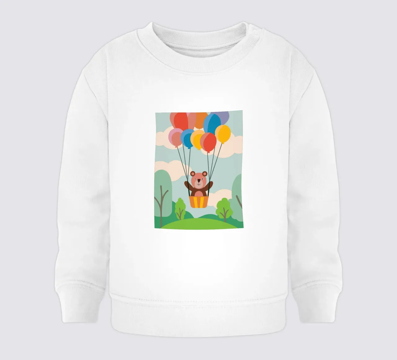 Orso con palloncino felpa neonato da CUTE ANIMALS