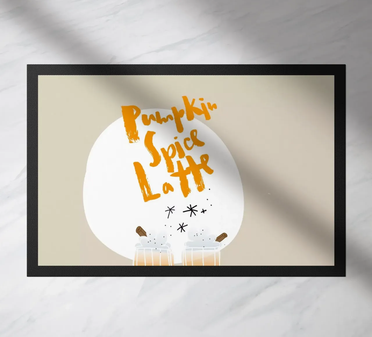 Pumpkin Spice Latte zerbino da Brushmeetspaper