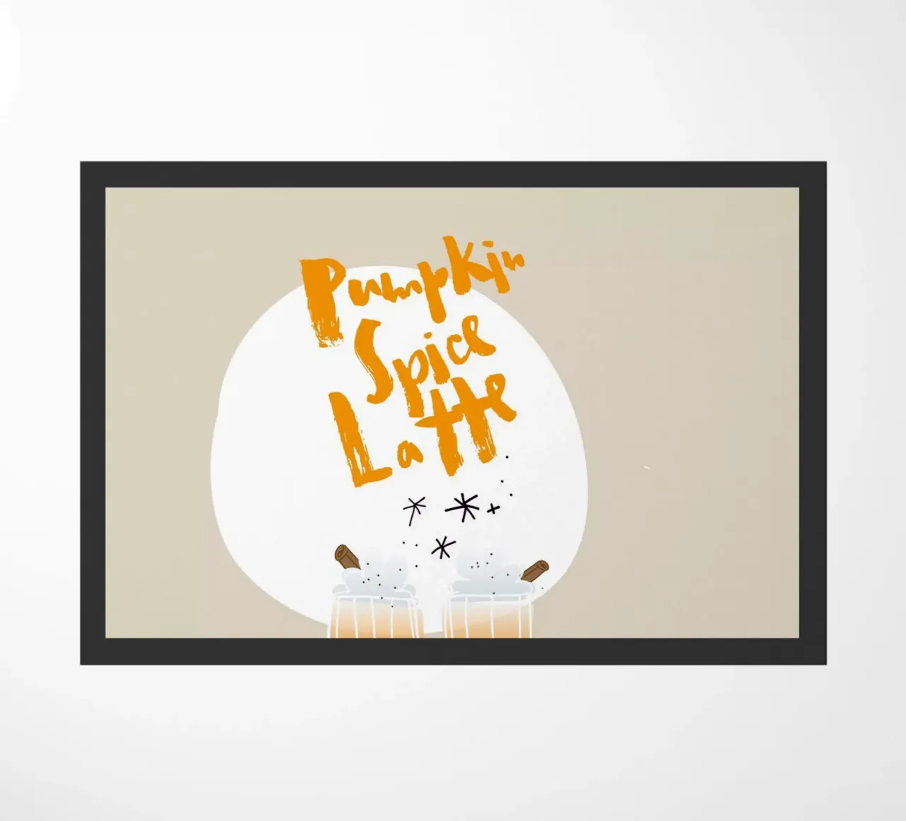 Pumpkin Spice Latte zerbino da Brushmeetspaper