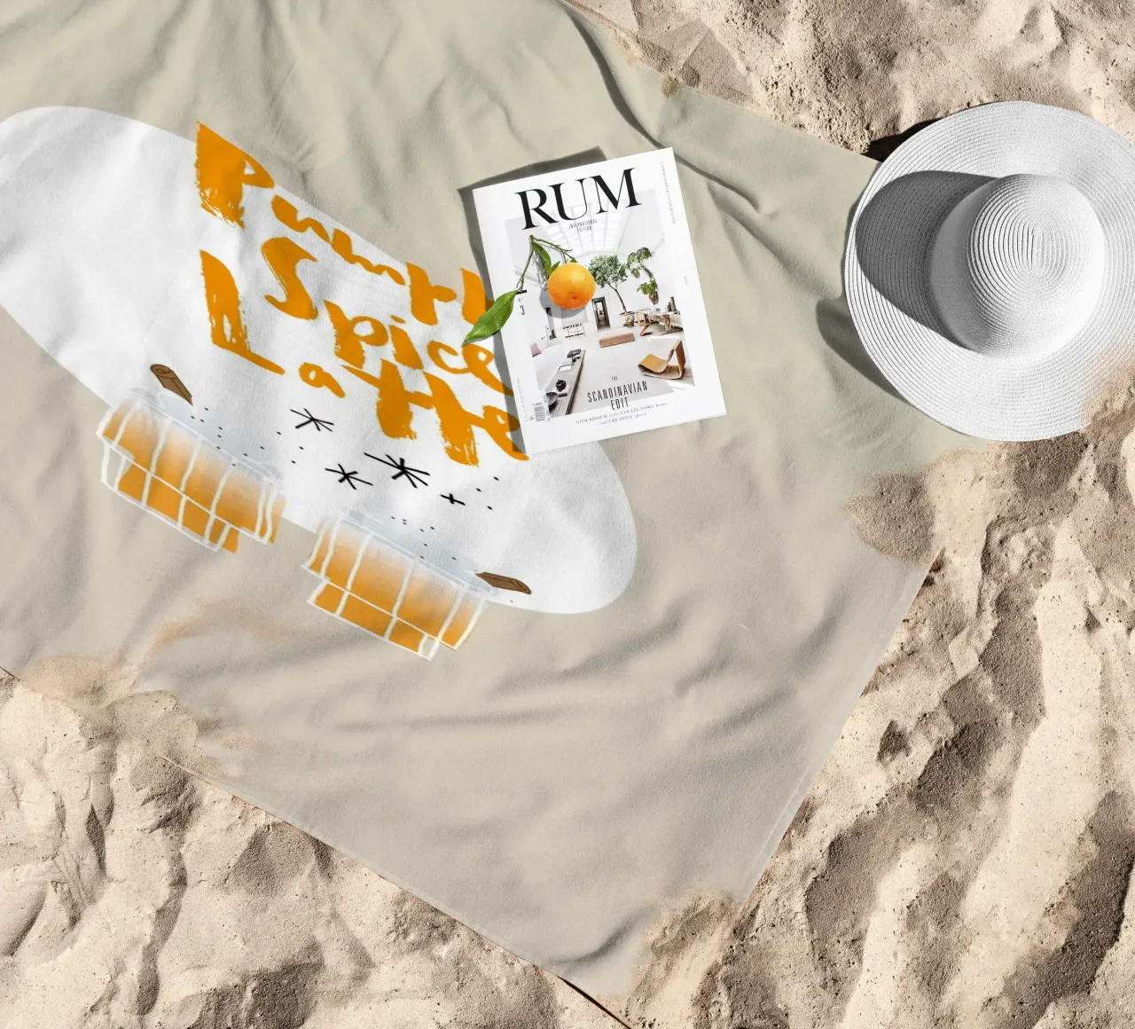 Pumpkin Spice Latte telo mare da Brushmeetspaper