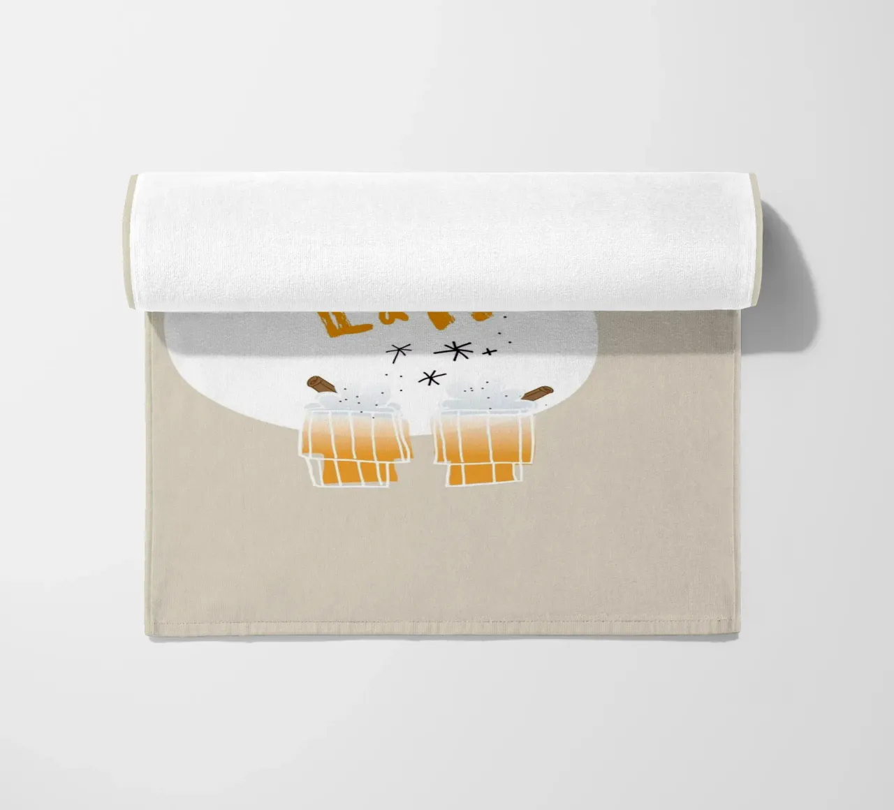 Pumpkin Spice Latte telo mare da Brushmeetspaper