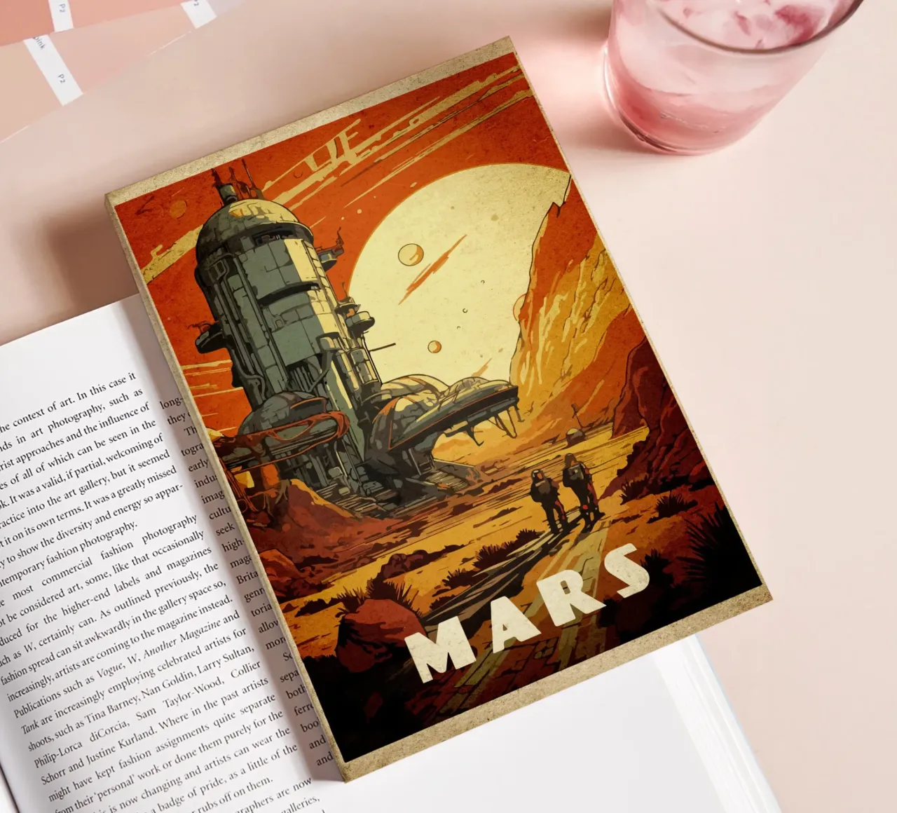 Welcome to Mars notebook by Drew Studio